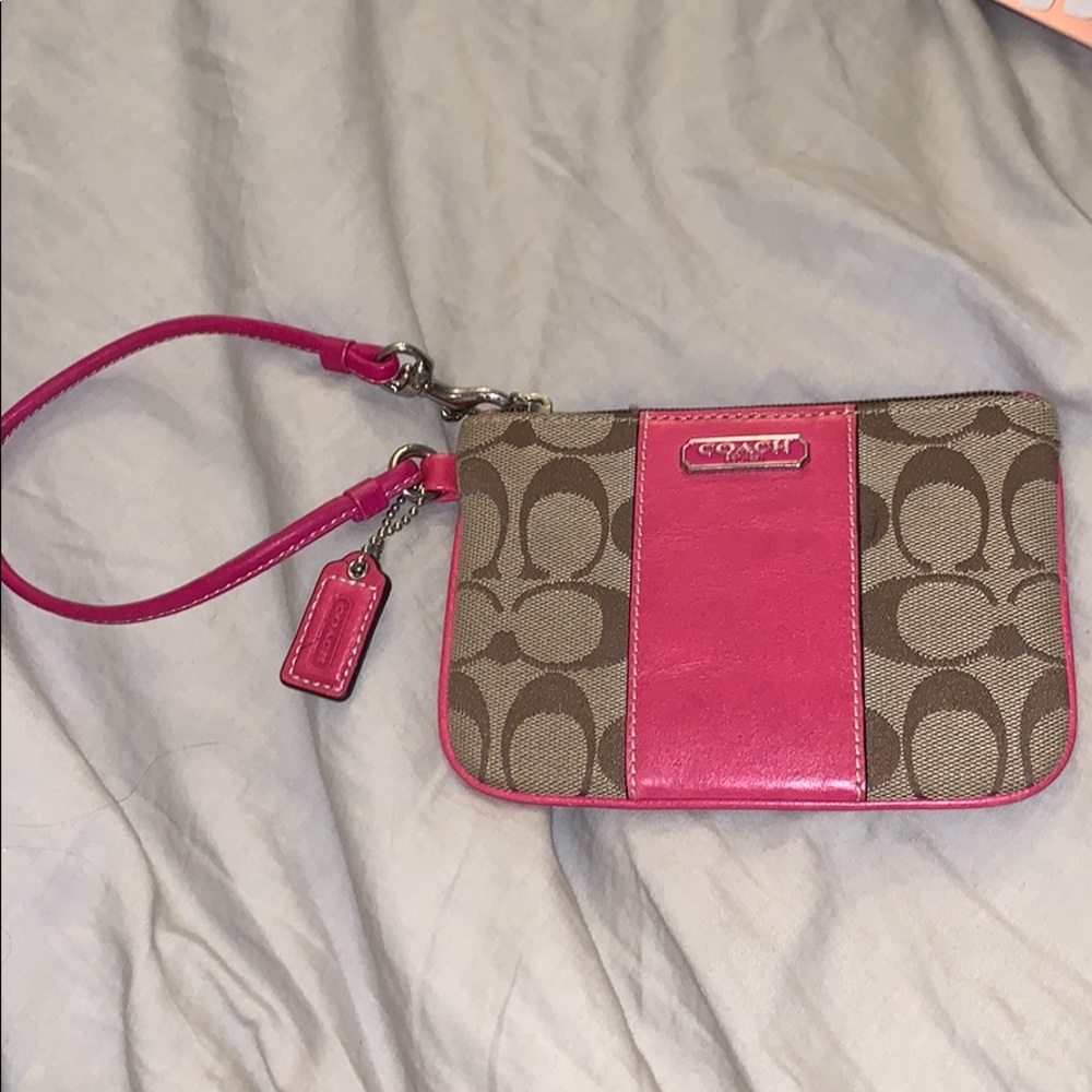 Coach wristlet